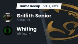 Recap: Griffith Senior  vs. Whiting  2022