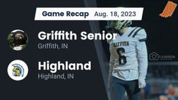 Recap: Griffith Senior  vs. Highland  2023