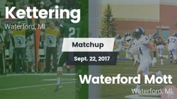 Matchup: Kettering vs. Waterford Mott 2017