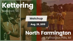 Matchup: Kettering vs. North Farmington  2019