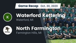 Recap: Waterford Kettering  vs. North Farmington  2020