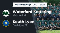 Recap: Waterford Kettering  vs. South Lyon  2021