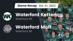Recap: Waterford Kettering  vs. Waterford Mott 2023