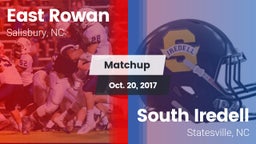 Matchup: East Rowan vs. South Iredell  2017
