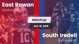Matchup: East Rowan vs. South Iredell  2018