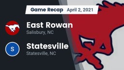 Recap: East Rowan  vs. Statesville  2021