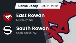 Recap: East Rowan  vs. South Rowan  2022