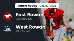 Recap: East Rowan  vs. West Rowan  2023