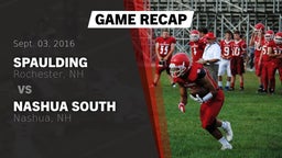 Recap: Spaulding  vs. Nashua South  2016