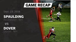 Recap: Spaulding  vs. Dover  2016