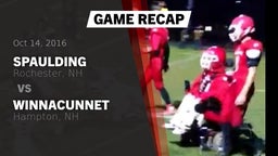 Recap: Spaulding  vs. Winnacunnet  2016