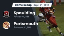 Recap: Spaulding  vs. Portsmouth  2018