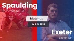 Matchup: Spaulding vs. Exeter  2018
