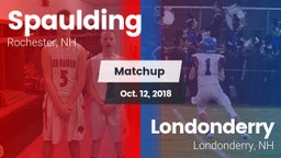 Matchup: Spaulding vs. Londonderry  2018