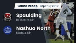 Recap: Spaulding  vs. Nashua North  2019