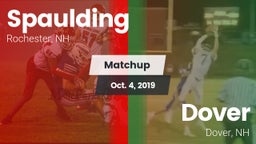 Matchup: Spaulding vs. Dover  2019