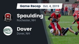 Recap: Spaulding  vs. Dover  2019