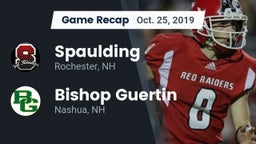 Recap: Spaulding  vs. Bishop Guertin  2019