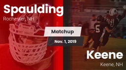 Matchup: Spaulding vs. Keene  2019