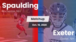 Matchup: Spaulding vs. Exeter  2020