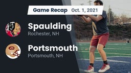 Recap: Spaulding  vs. Portsmouth  2021