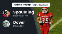 Recap: Spaulding  vs. Dover  2022