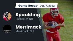 Recap: Spaulding  vs. Merrimack  2022