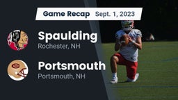 Recap: Spaulding  vs. Portsmouth  2023