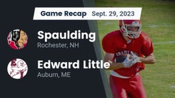 Recap: Spaulding  vs. Edward Little  2023