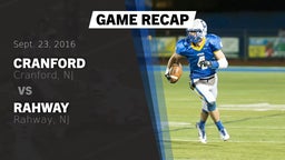 Recap: Cranford  vs. Rahway  2016