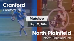 Matchup: Cranford vs. North Plainfield  2016