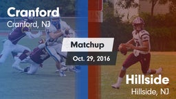 Matchup: Cranford vs. Hillside  2016