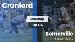 Matchup: Cranford vs. Somerville  2017