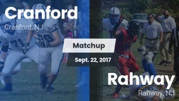 Matchup: Cranford vs. Rahway  2017