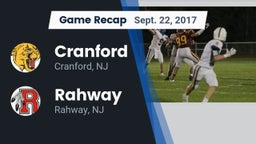 Recap: Cranford  vs. Rahway  2017