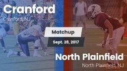 Matchup: Cranford vs. North Plainfield  2017