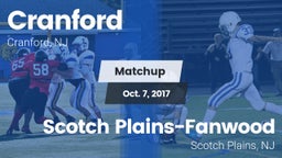 Matchup: Cranford vs. Scotch Plains-Fanwood  2017