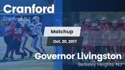 Matchup: Cranford vs. Governor Livingston  2017