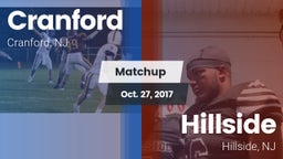 Matchup: Cranford vs. Hillside  2017