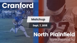 Matchup: Cranford vs. North Plainfield  2018