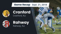 Recap: Cranford  vs. Rahway  2018