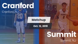 Matchup: Cranford vs. Summit  2018
