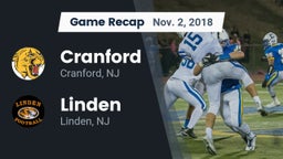 Recap: Cranford  vs. Linden  2018