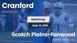 Matchup: Cranford vs. Scotch Plains-Fanwood  2019