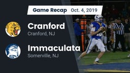 Recap: Cranford  vs. Immaculata  2019