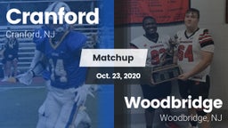 Matchup: Cranford vs. Woodbridge  2020