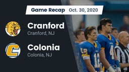 Recap: Cranford  vs. Colonia  2020