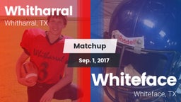 Matchup: Whitharral vs. Whiteface  2017