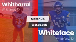 Matchup: Whitharral vs. Whiteface  2019