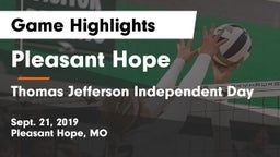 Pleasant Hope  vs Thomas Jefferson Independent Day   Game Highlights - Sept. 21, 2019